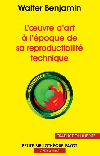 LOEUVRE D'ART A LEPOQUE DE SA REPRODUCTIBILITE TECHNIQUE, de Walter Benjamin | portada del libro