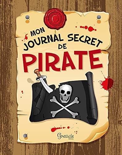 MON JOURNAL SECRET DE PIRATE, de Gribaudo | portada del libro