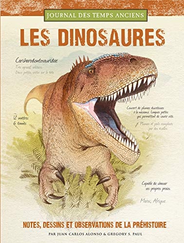 LES DINOSAURES, de Juan Carlos Alonso (Graphiste) | portada del libro