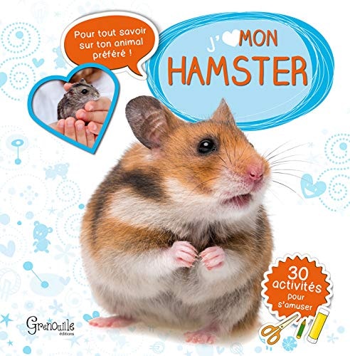 J'AIME MON HAMSTER, de Irena Aubert | portada del libro