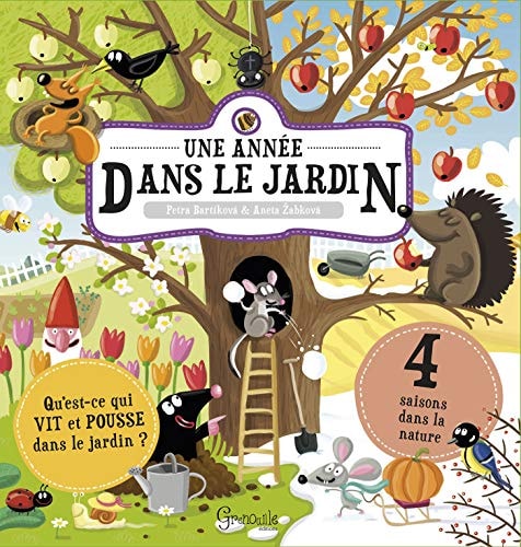 UNE ANNEE DANS LE JARDIN, de Petra Bartíková | portada del libro