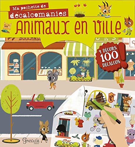 ANIMAUX EN VILLE, de Nolwenn Grignon | portada del libro