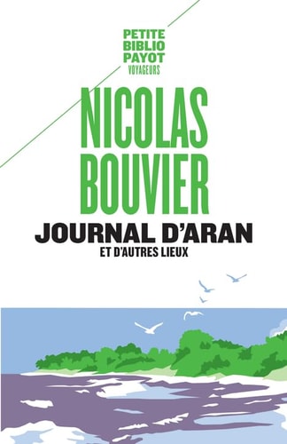 JOURNAL D'ARAN ET D'AUTRES LIEUX, de Nicolas Bouvier | portada del libro