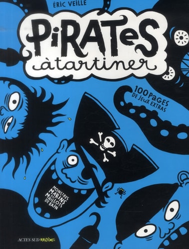 PIRATES A TARTINER, de Éric Veillé | portada del libro