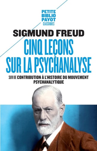 CINQ LECONS SUR LA PSYCHANALYSE, de Freud | portada del libro