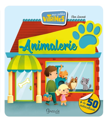 ANIMALERIE, de Elen Lescoat | portada del libro