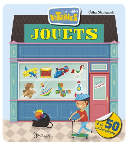JOUETS, de Volha Shaukavets | portada del libro