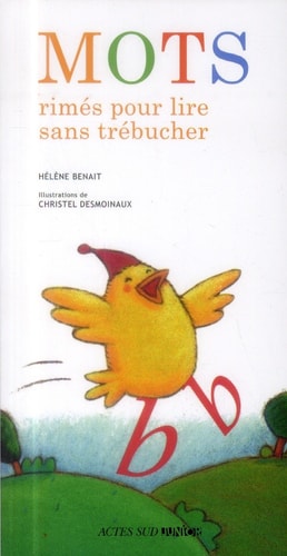 MOTS RIMES POUR LIRE SANS TREBUCHER, de Hélène Benait | portada del libro