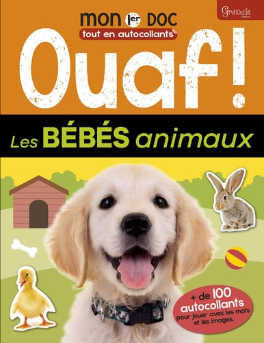 OUAF LES BEBES ANIMAUX, de Top That! | portada del libro