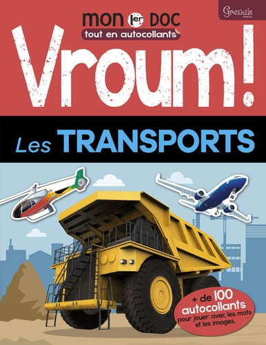 VROUM LES TRANSPORTS, de Top That! | portada del libro