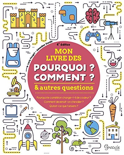 MON LIVRE DES POURQUOI COMMENT ET AUTRES QUESTIONS 4E EDITIO, de Lucie Pouget | portada del libro