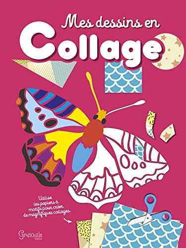 MES DESSINS EN COLLAGE, de Grenouille éditions | portada del libro
