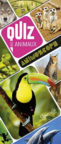 QUIZ DES ANIMAUX, de Grenouille éditions | portada del libro