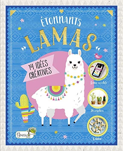 ETONNANTS LAMAS, de Grenouille éditions | portada del libro
