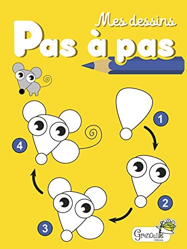 MES DESSINS PAS A PAS, de Grenouille éditions | portada del libro