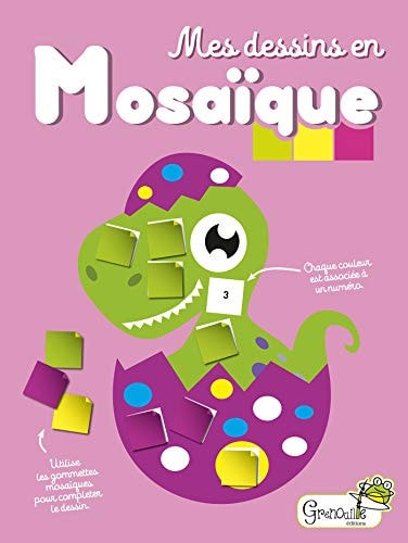 MES DESSINS EN MOSAIQUE, de Grenouille éditions | portada del libro
