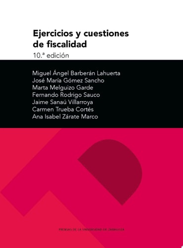 Ejercicios y cuestiones de fiscalidad, de BARBERAN LAHUERTA | portada del libro