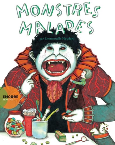 MONSTRES MALADES, de Emmanuelle Houdart | portada del libro