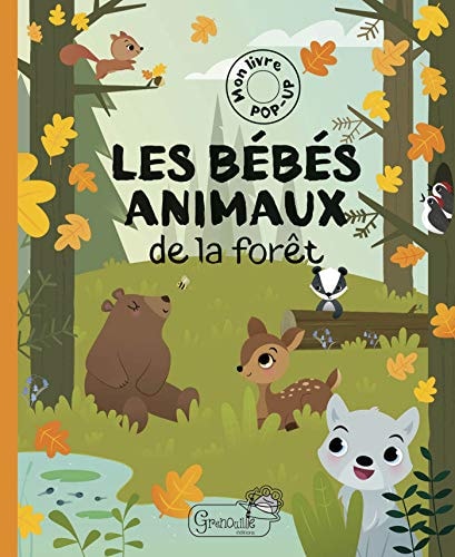 BEBES ANIMAUX DE LA FORET, de Pavla Hanáčková | portada del libro