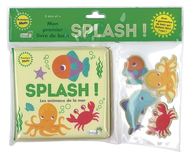 SPLASH ANIMAUX DE LA MER LIVRE DE BAIN, de Galloway fhiona | portada del libro