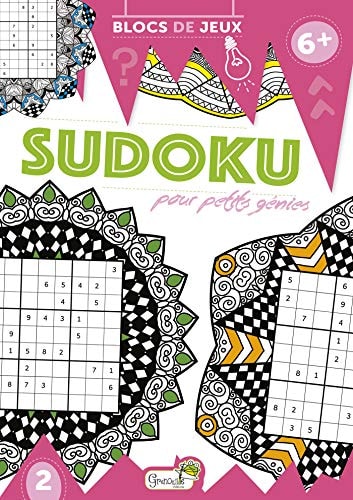 SUDOKU POUR PETITS GENIES, de Gaëlle Beuvelet | portada del libro