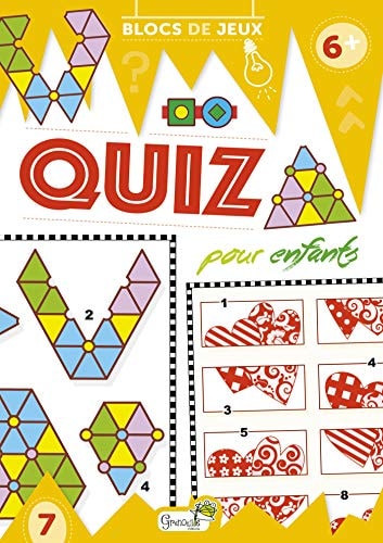 QUIZ POUR ENFANTS, de Gaëlle Beuvelet | portada del libro