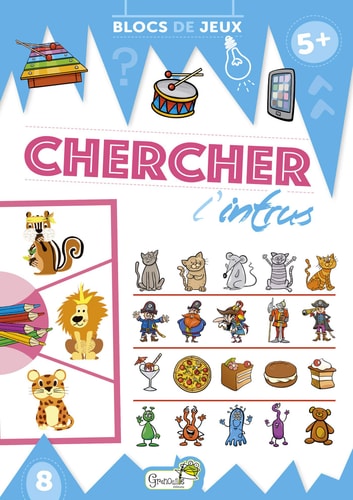 CHERCHER L'INTRUS, de Beuvelet gaelle | portada del libro