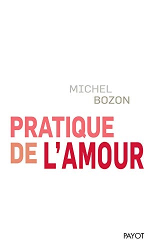 PRATIQUE DE LAMOUR, de Michel Bozon | portada del libro