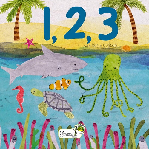 1 2 3, de Katie Wilson | portada del libro