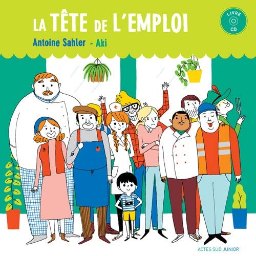 LA TETE DE L'EMPLOI, de Sahler | portada del libro
