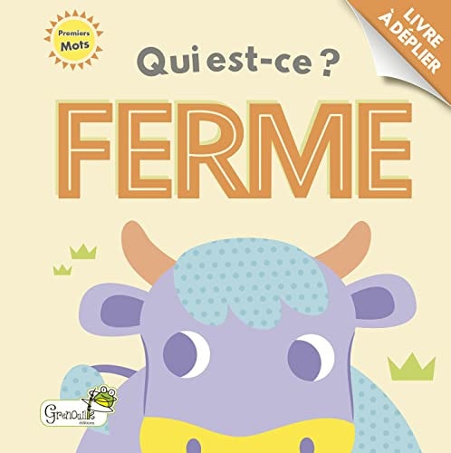 QUI EST-CE ? FERME, de Fhiona Galloway | portada del libro