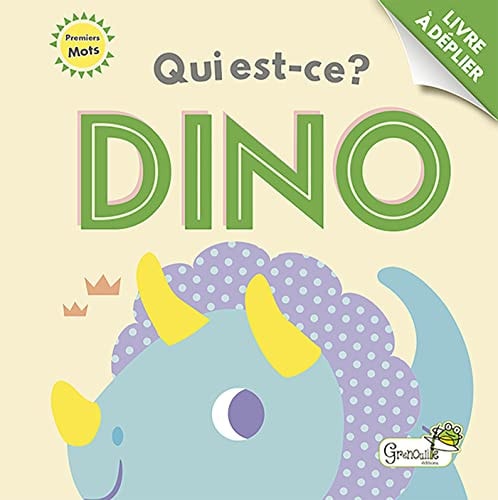 QUI EST-CE ? DINO, de BARTIKOVA | portada del libro