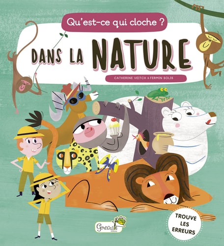DANS LA NATURE, de Catherine Veitch | portada del libro