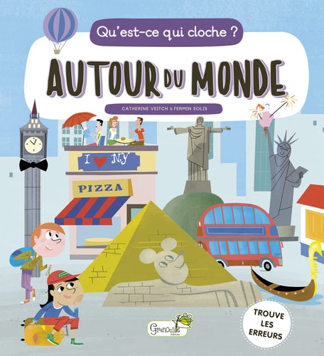 AUTOUR DU MONDE, de Catherine Veitch | portada del libro