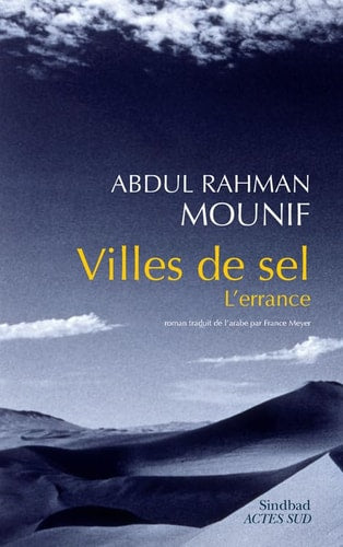 VILLES DE SEL, de Mounif | portada del libro