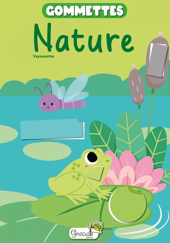 GOMMETTES NATURE, de Vayounette | portada del libro