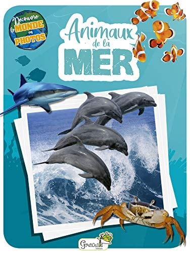 ANIMAUX DE LA MER, de Grenouille éditions | portada del libro