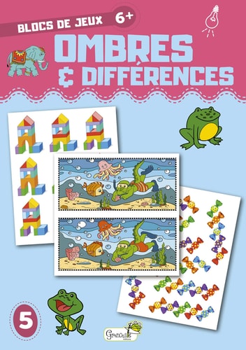 OMBRES ET DIFFERENCES, de Grenouille éditions | portada del libro