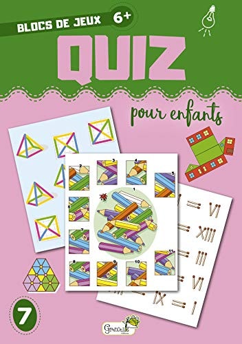 QUIZ POUR ENFANTS, de COLLECTIF | portada del libro
