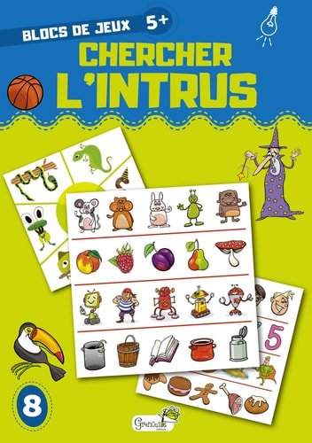CHERCHER L'INTRUS, de Grenouille éditions | portada del libro