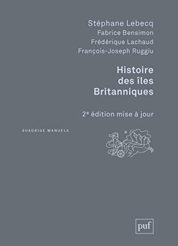 ISTOIRE DES ILES BRITANNIQUES, de Fabrice Bensimon | portada del libro