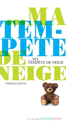 MA TEMPÒTE DE NEIGE, de Thomas Scotto | portada del libro