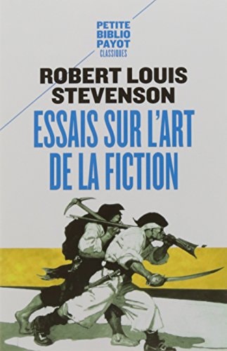 ESSAIS SUR LART DE LA FICTION, de Robert Louis Stevenson | portada del libro
