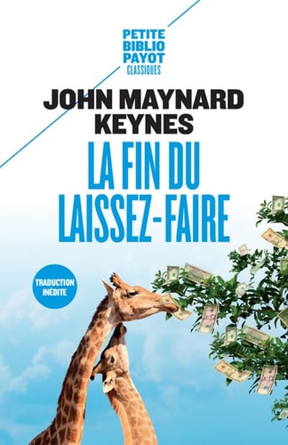 LA FIN DU LAISSEZ FAIRE, de John Maynard Keynes | portada del libro