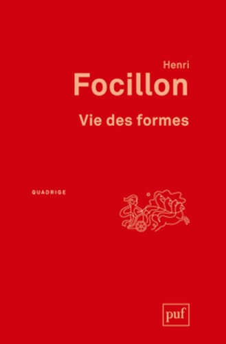 IE DES FORMES, de Henri Focillon | portada del libro