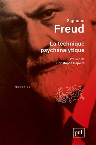 A TECHNIQUE PSYCHANALYTIQUE, de Sigmund Freud | portada del libro