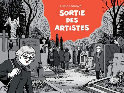 SORTIE DES ARTISTES, de Lucie Lomová | portada del libro