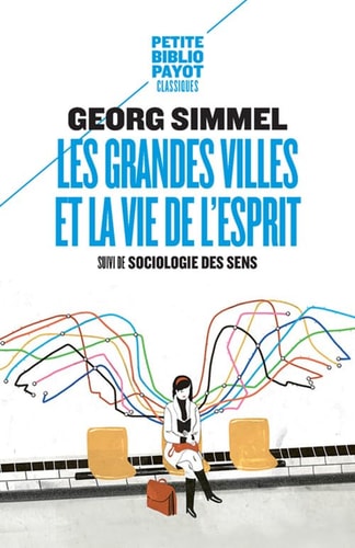 LES GRANDES VILLES ET LA VIE DE LESPRIT, de Georg Simmel | portada del libro