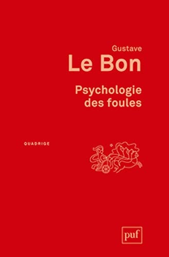 Psychologie des foules, de Gustave Le Bon | portada del libro