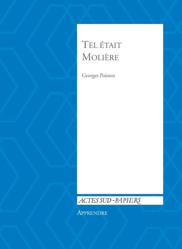 TEL ETAIT MOLIERE, de Georges Poisson | portada del libro